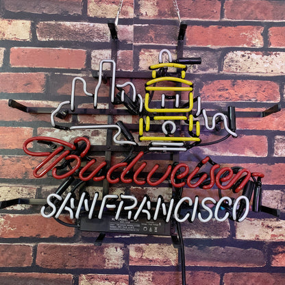 San Francisco City Syline Budweiser Neon Signs