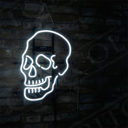 Skull Bone Shape Neon Ligh Sign