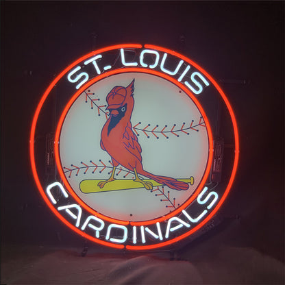 St. Louis Cardinals Logo Neon Signs Light