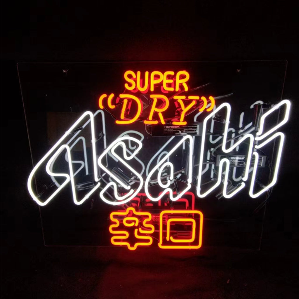 Super Dry Asahi 辛口 Neon Light Sign