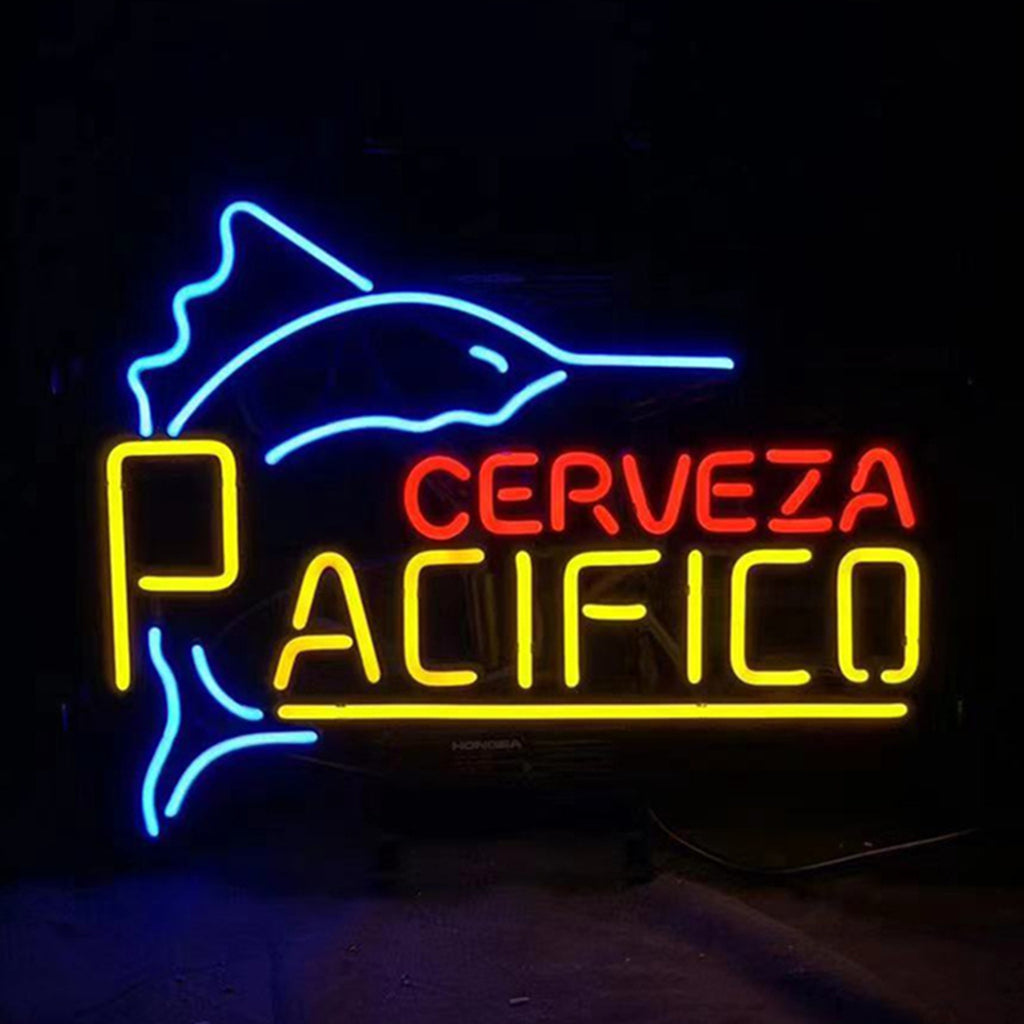 Swordfish Cerveza Pacifico Neon Signs Light