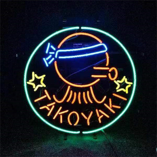 "Takoyaki Snack neon signs- perfect for business shop, bars, homes wall night lamp"