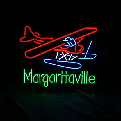 Wright Airplane Margaritaville Neon Signs