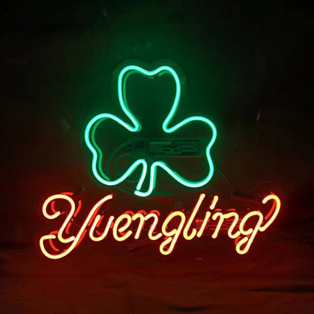 Yuengling Lager Clover Neon Light Sign