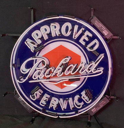 Approved Packard Service Neon Sign Light