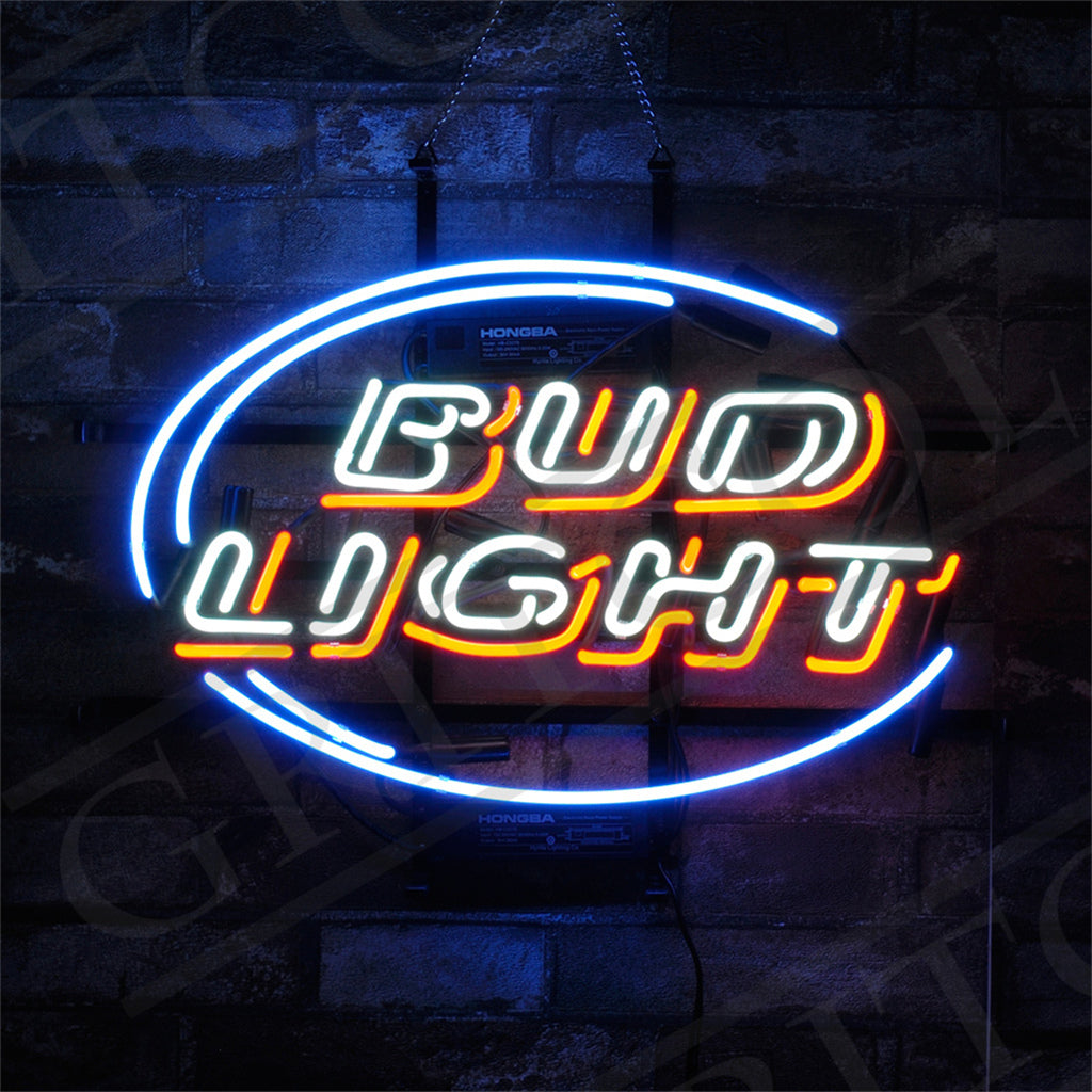 Bud Light Beer Neon Signs Light Logo