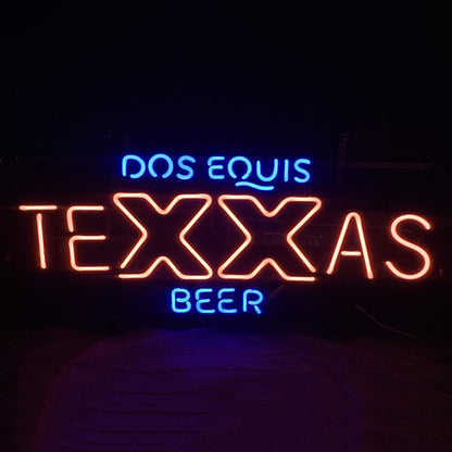 Dos Equis Texxas Beer Neon Signs Light