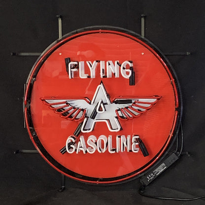 Flying Gasoline Wings Neon Sign Light