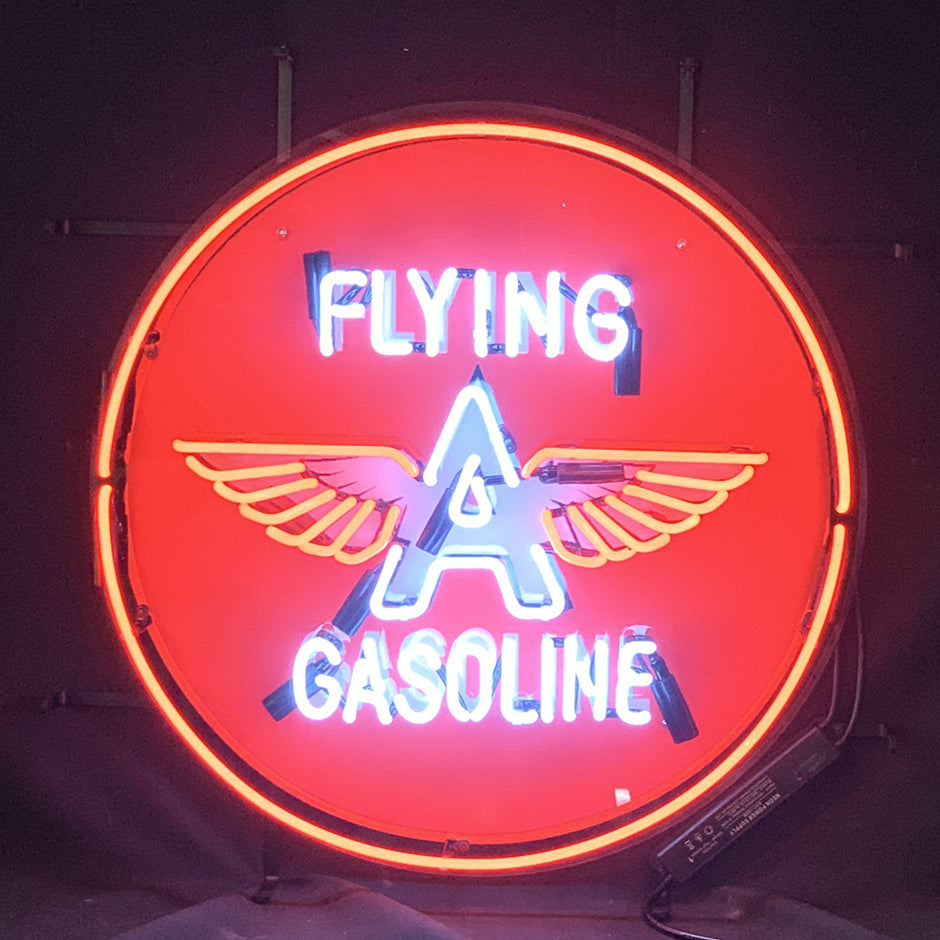 Neon Fly Ride Sign Custom Glass Neon Signs | 100% Real Handmade| Neon Signs Land
