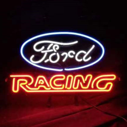 Ford Racing Car Neon Signs Light