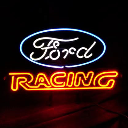 Ford Racing Car Neon Signs Light