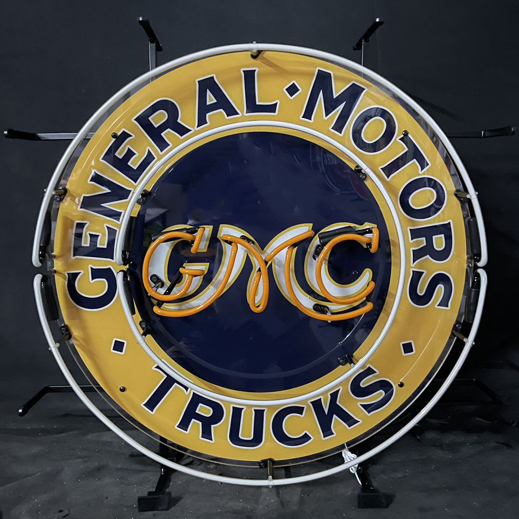 General Motors Trucks GMC Neon Sign Light