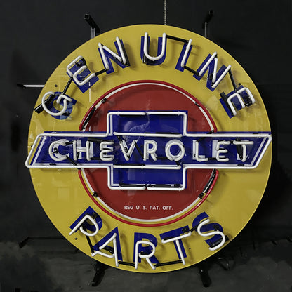 Genuine Chevrolet Parts Neon Signs