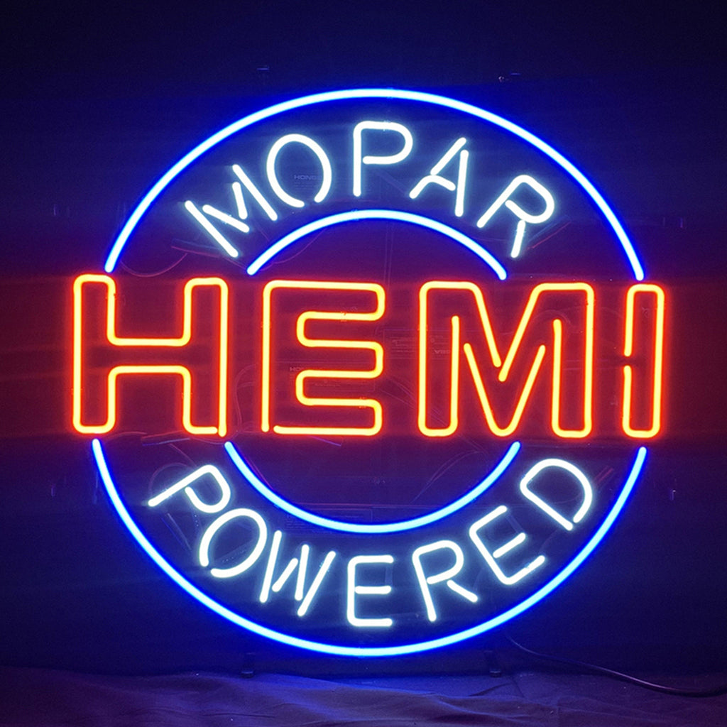 Mopar Led Rope Sign Hemi Mopar Powered Neon Signs Light for Wall Window Collection Decor ...