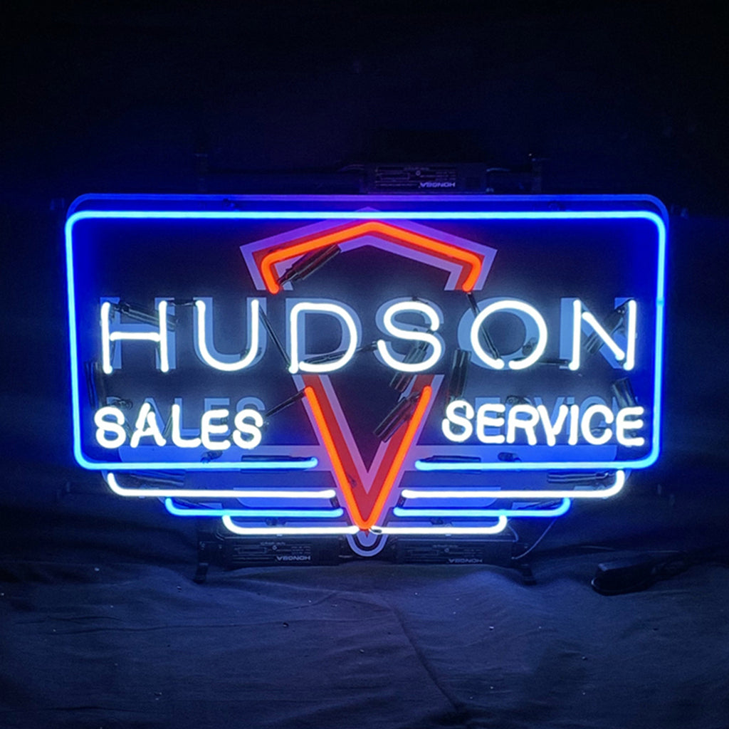 Hudson Sales Service Neon Signs Light