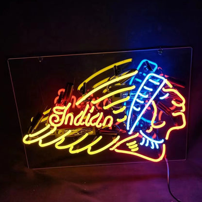 Indian Motorcycle Neon Signs Light