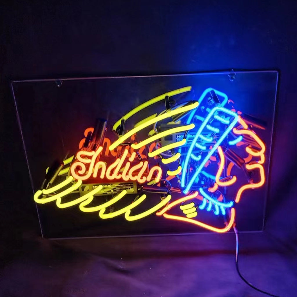 Indian Motorcycle Neon Signs Light