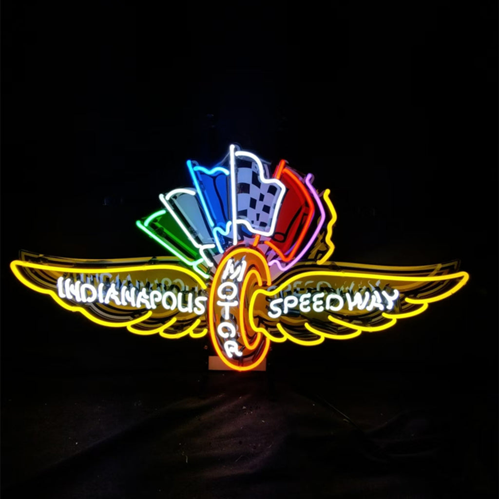 Indianapous Motor Speedway Neon Sign Light