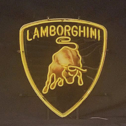 Lamborghini Racing Car Neon Signs Light