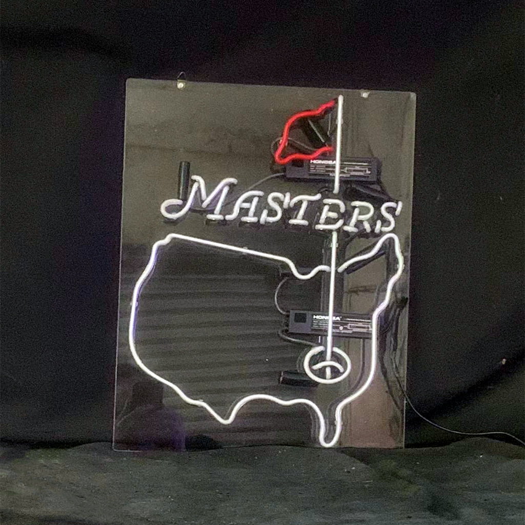 Masters Tournament Golf Neon Signs Light Glass