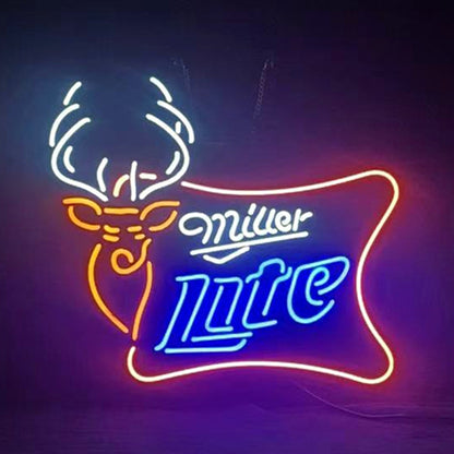 Miller Lite Deer Neon Signs