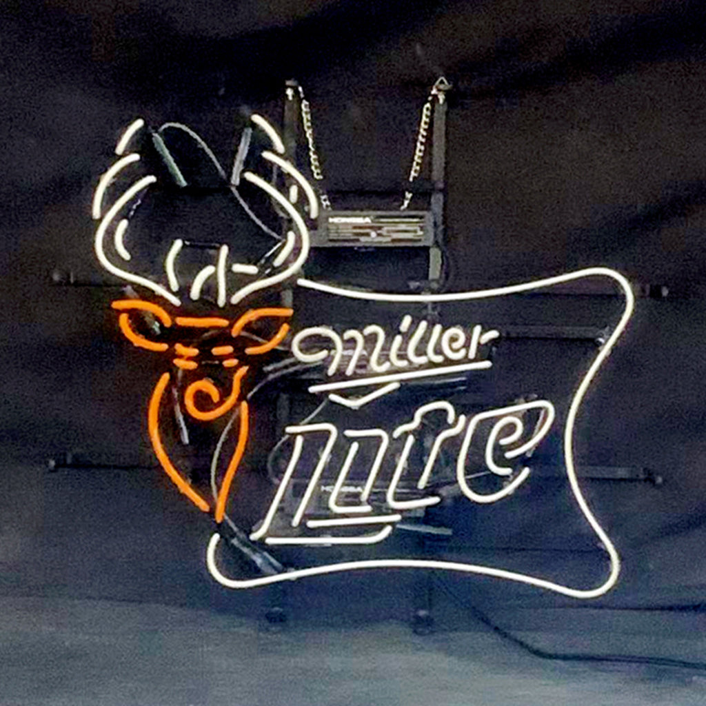 Miller Lite Deer Neon Signs