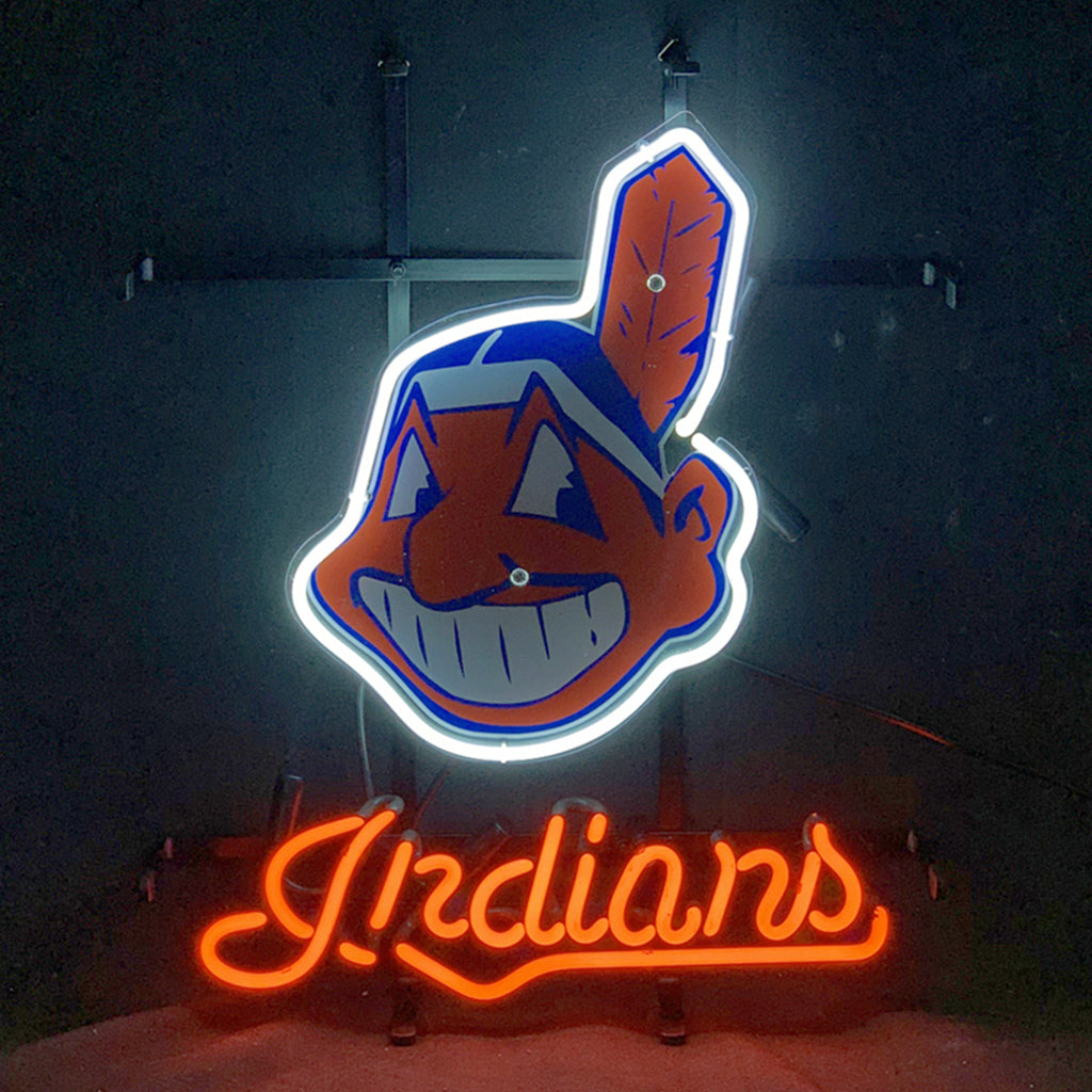 Cleveland Indians Sport Logo Neon Signs