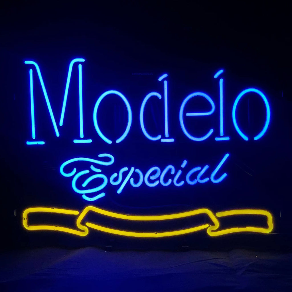 Cerveza Modelo Especial Beer Logo Neon Sign Light