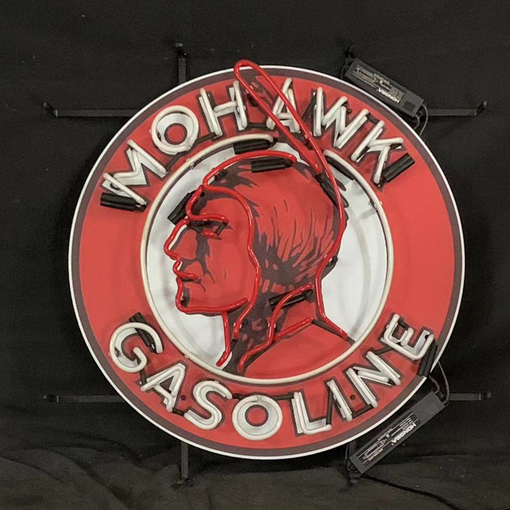 Mohawkk Gasoline Neon Signs Light