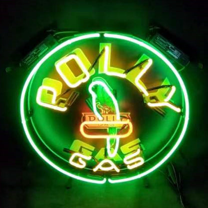 Polly Gas Parrot Neon Sign Light