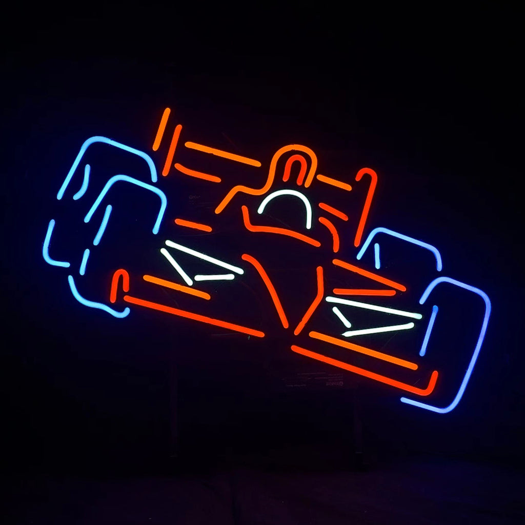 Racing Sport Car Neon Sign Light