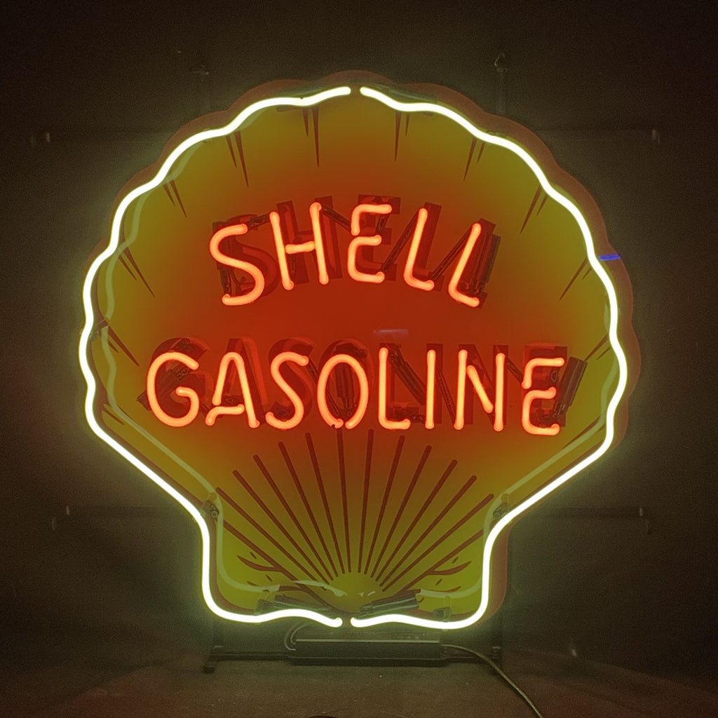 Shell Gasoline Neon Signs Light