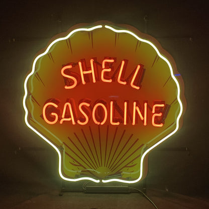 Shell Gasoline Neon Signs Light