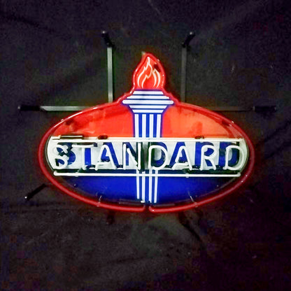 Standard Gasoline Torch Neon Signs Light