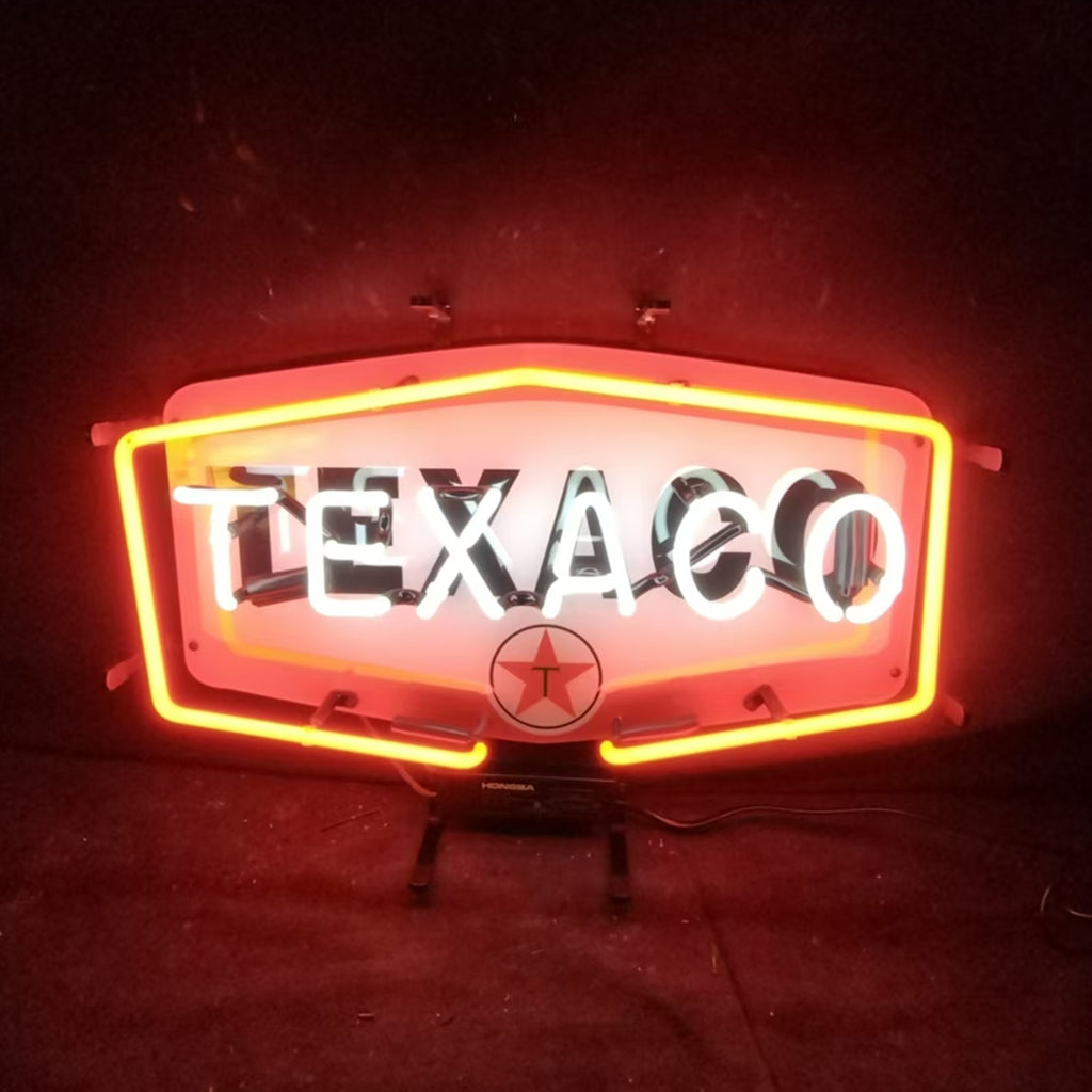 Texaco Gasoline Neon Light Sign